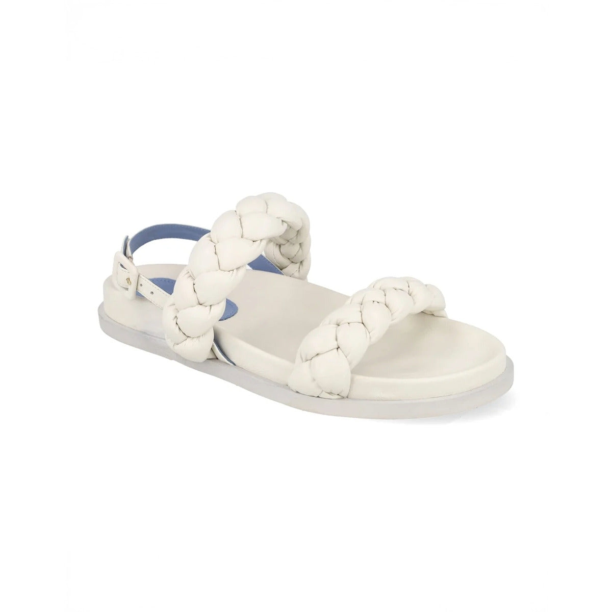 Papete Braids Couro Off White 35