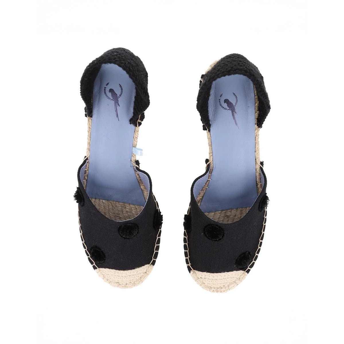Espadrille Anabella Pompom Preto