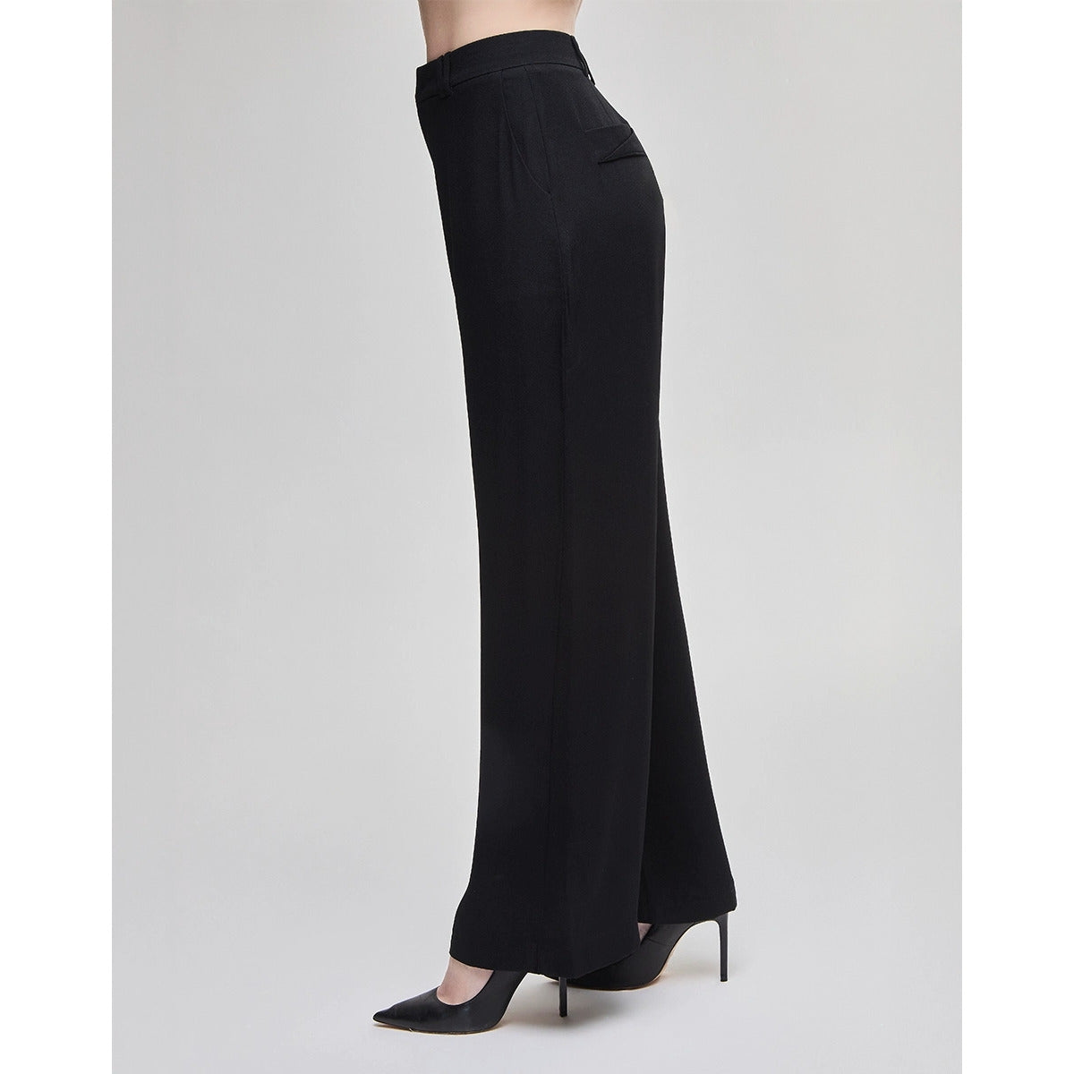 Calça Alfaitaria Bolso Diferenciado Preto
