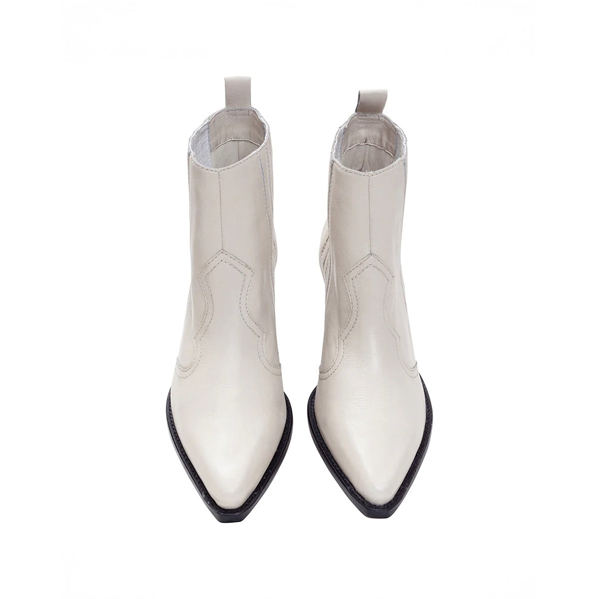 Bota Country Low Off White
