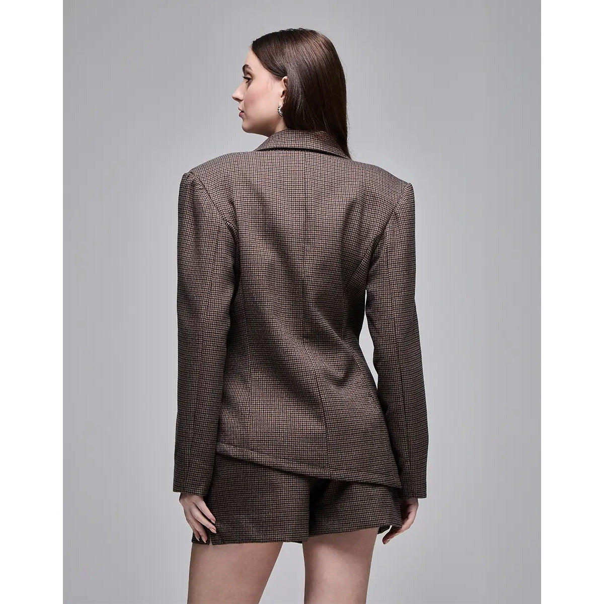 Blazer Diagonal Pied POA
