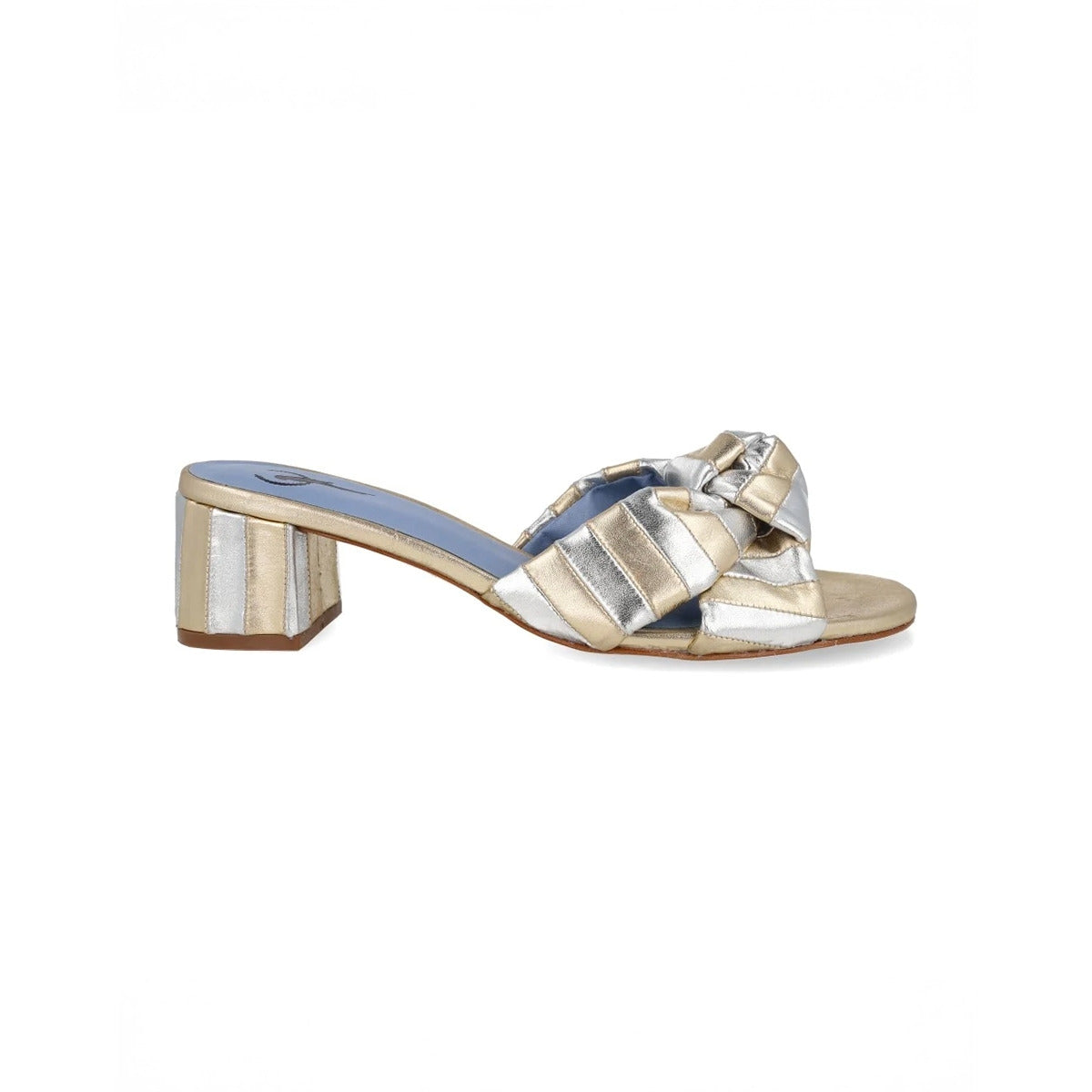Mule Listrada Ouro Light