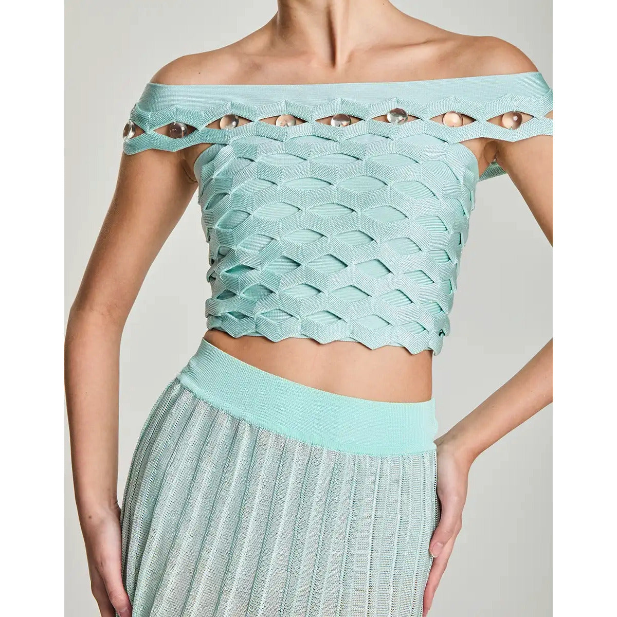 Cropped Zig Bordado Balsamo