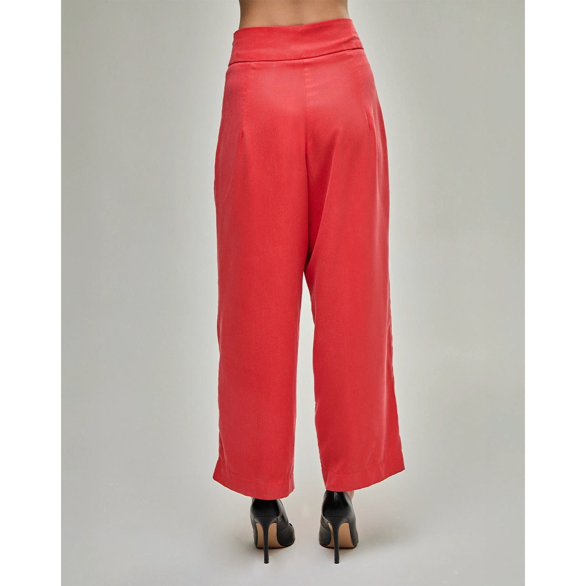 Calça Reta Vermelho