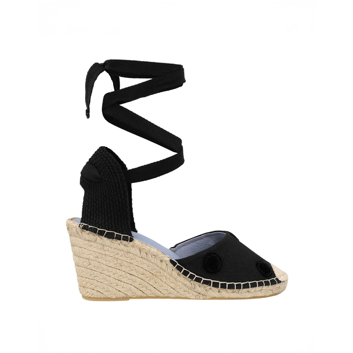 Espadrille Anabella Pompom Preto