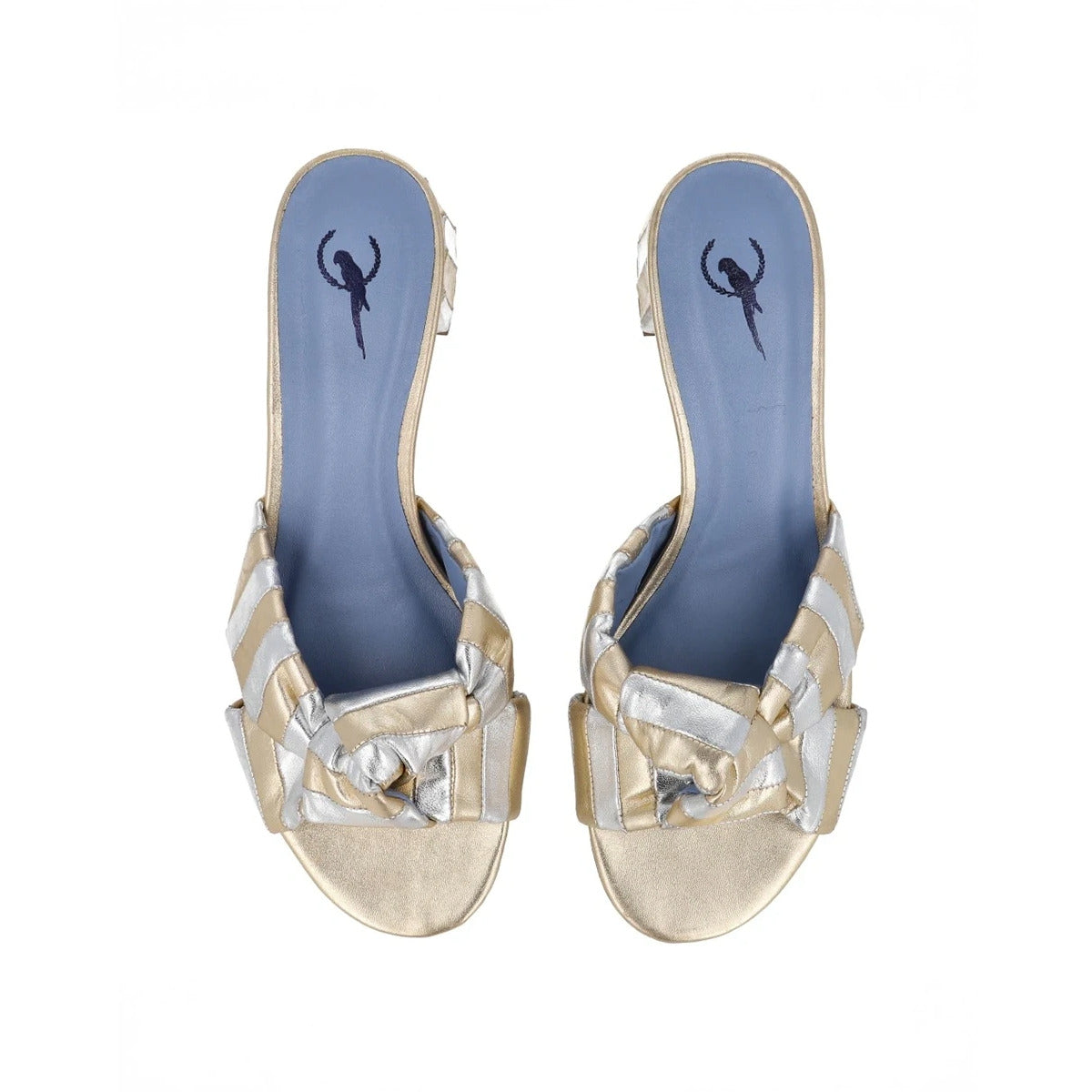 Mule Listrada Ouro Light