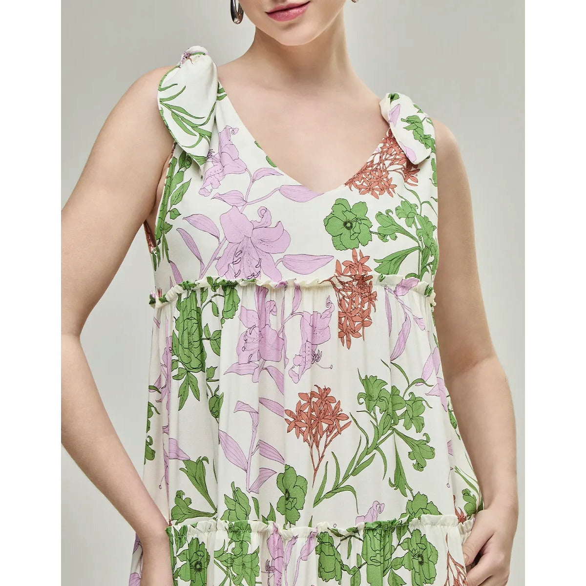Vestido Amarração Astros Essência
