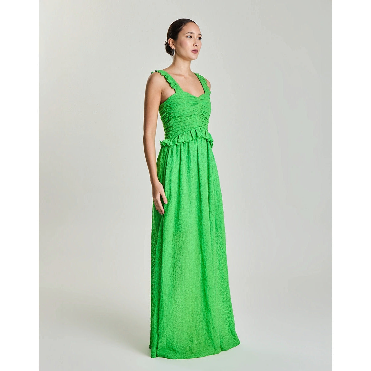 Vestido Longuete Evase Alecrim