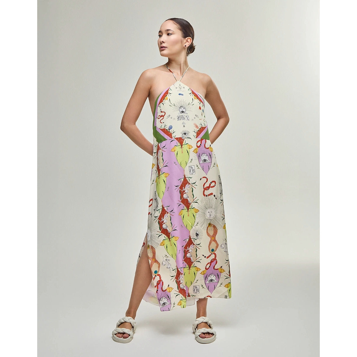 Vestido Lenço Astrologia