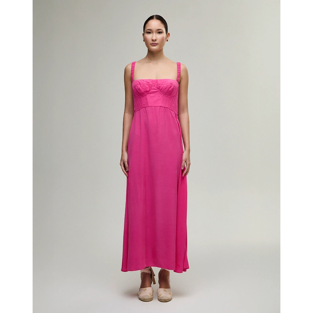 Vestido Meia Taça Rosa