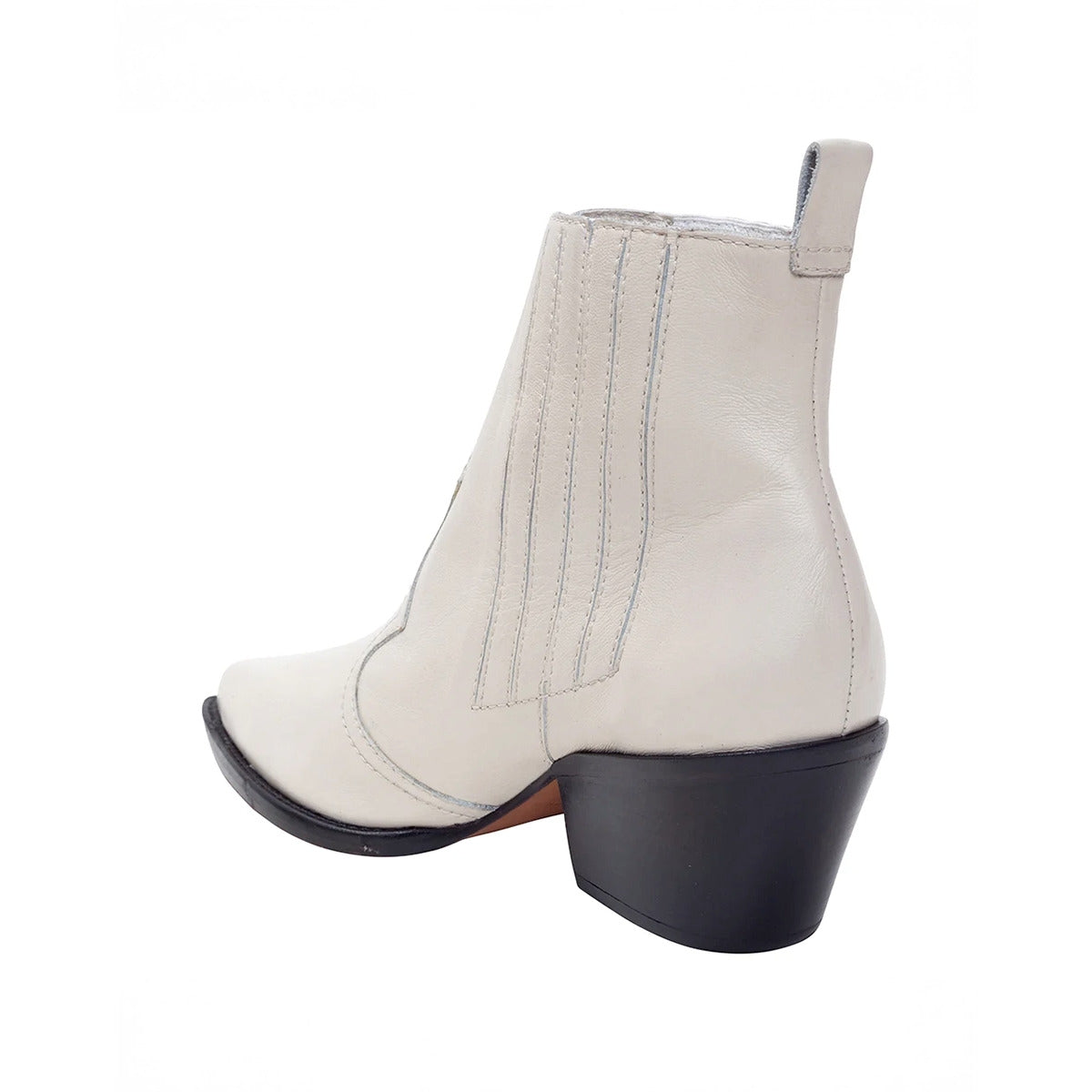Bota Country Low Off White