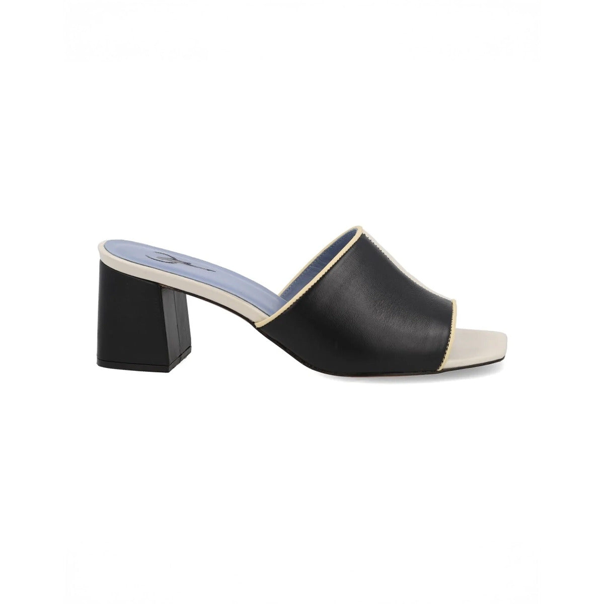 Mule Fragments Couro Preto