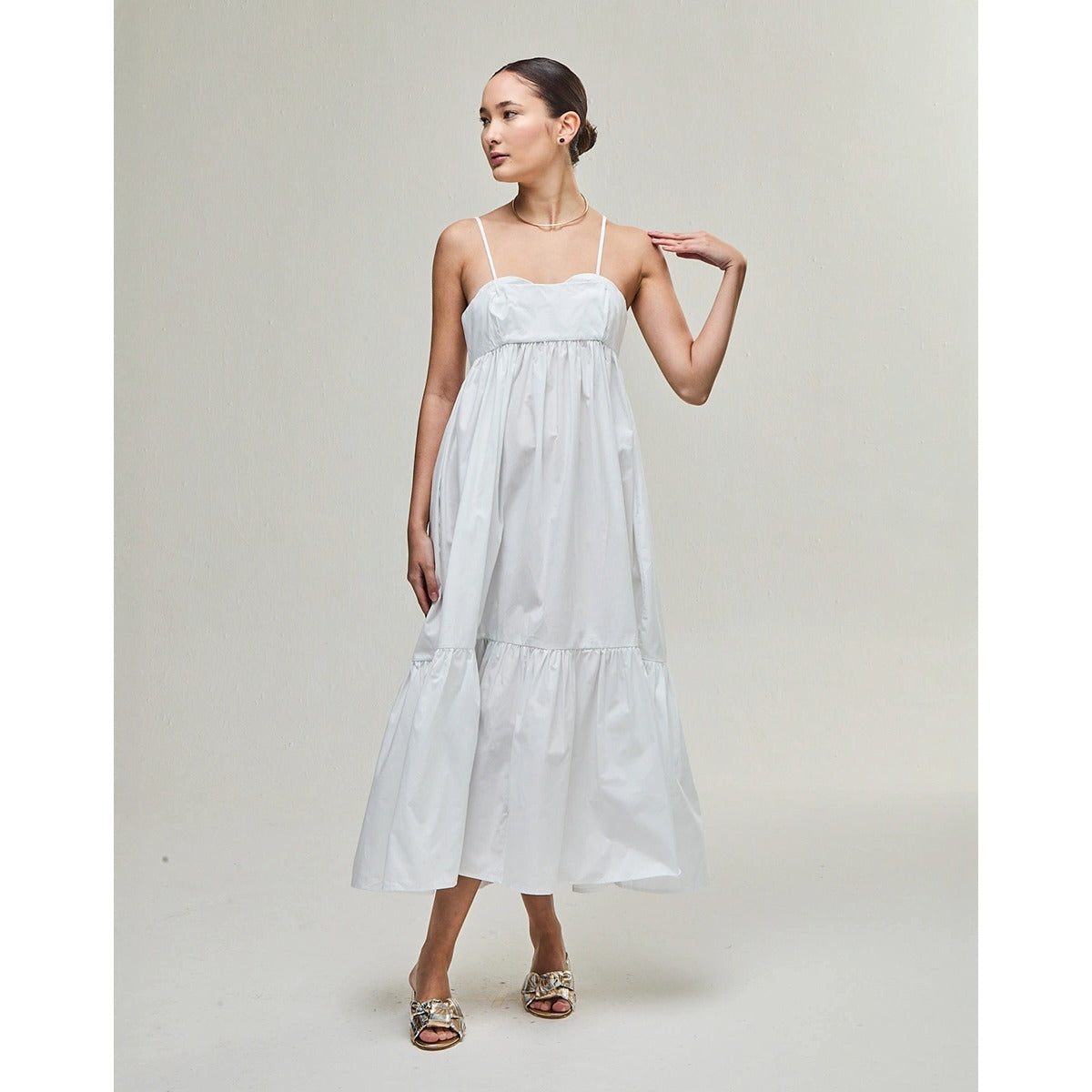 Vestido Karina La Colombiana Branco