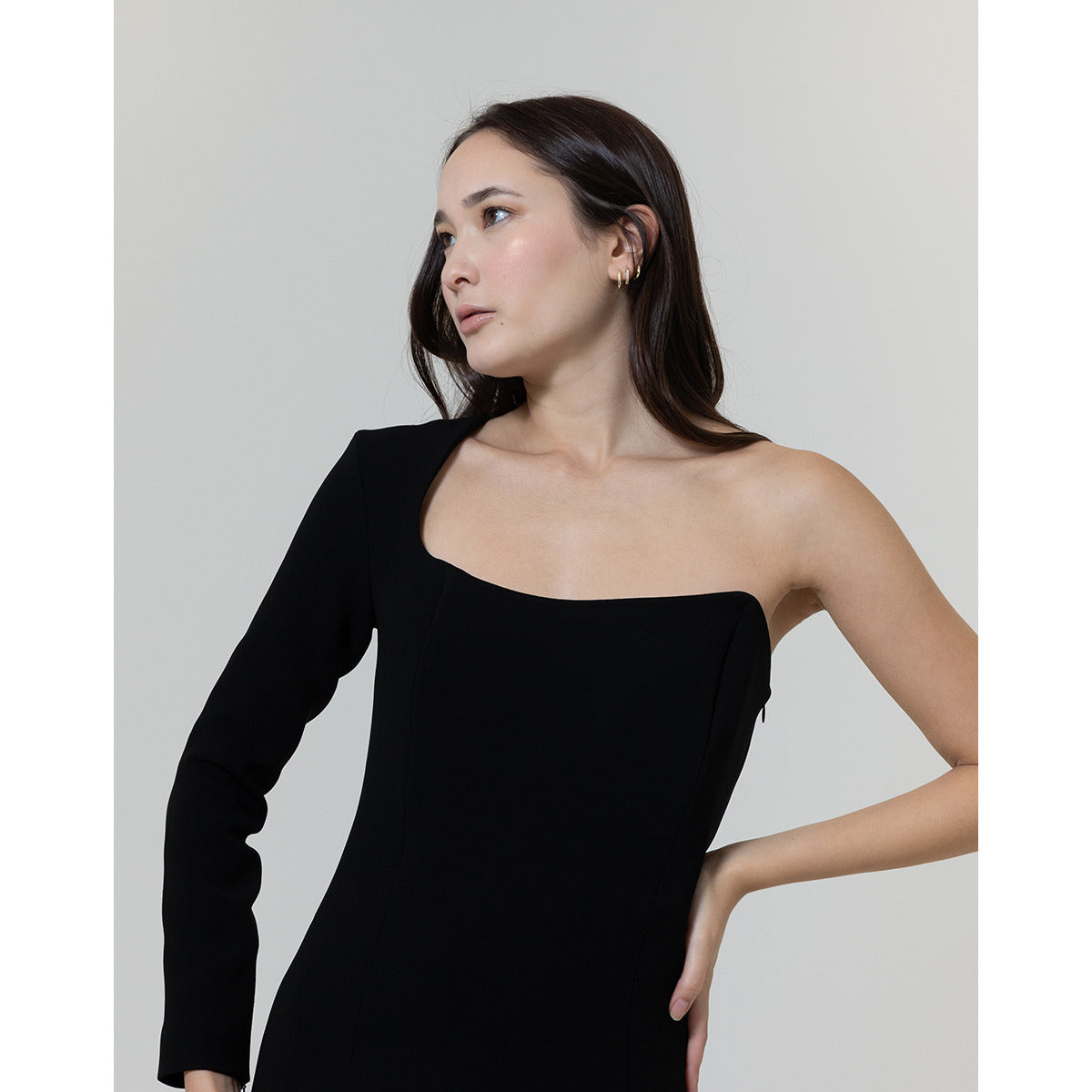 Vestido Crepe Fahir I Andrea Bogosian