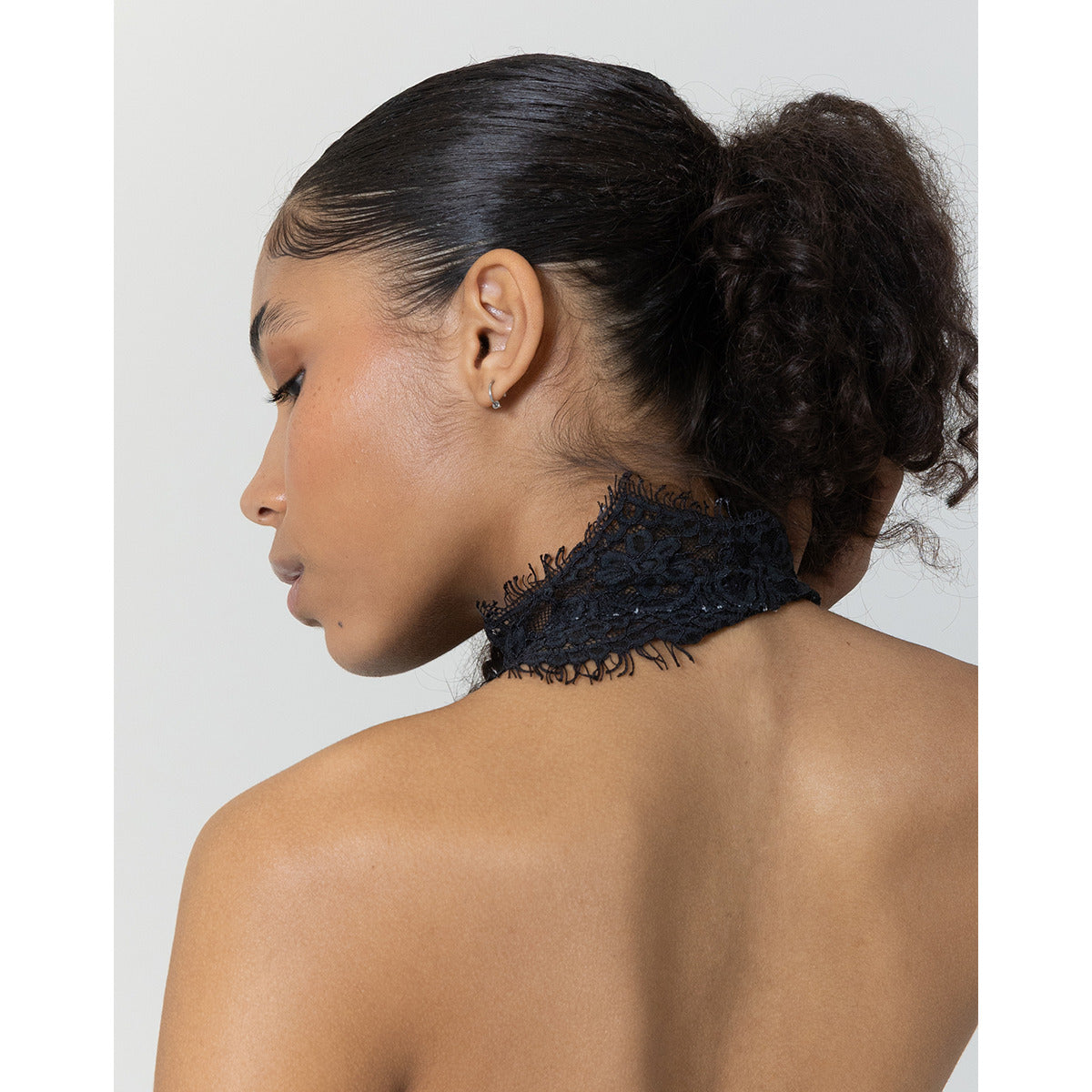 Conjunto de Seda Renda I Andrea Bogosian