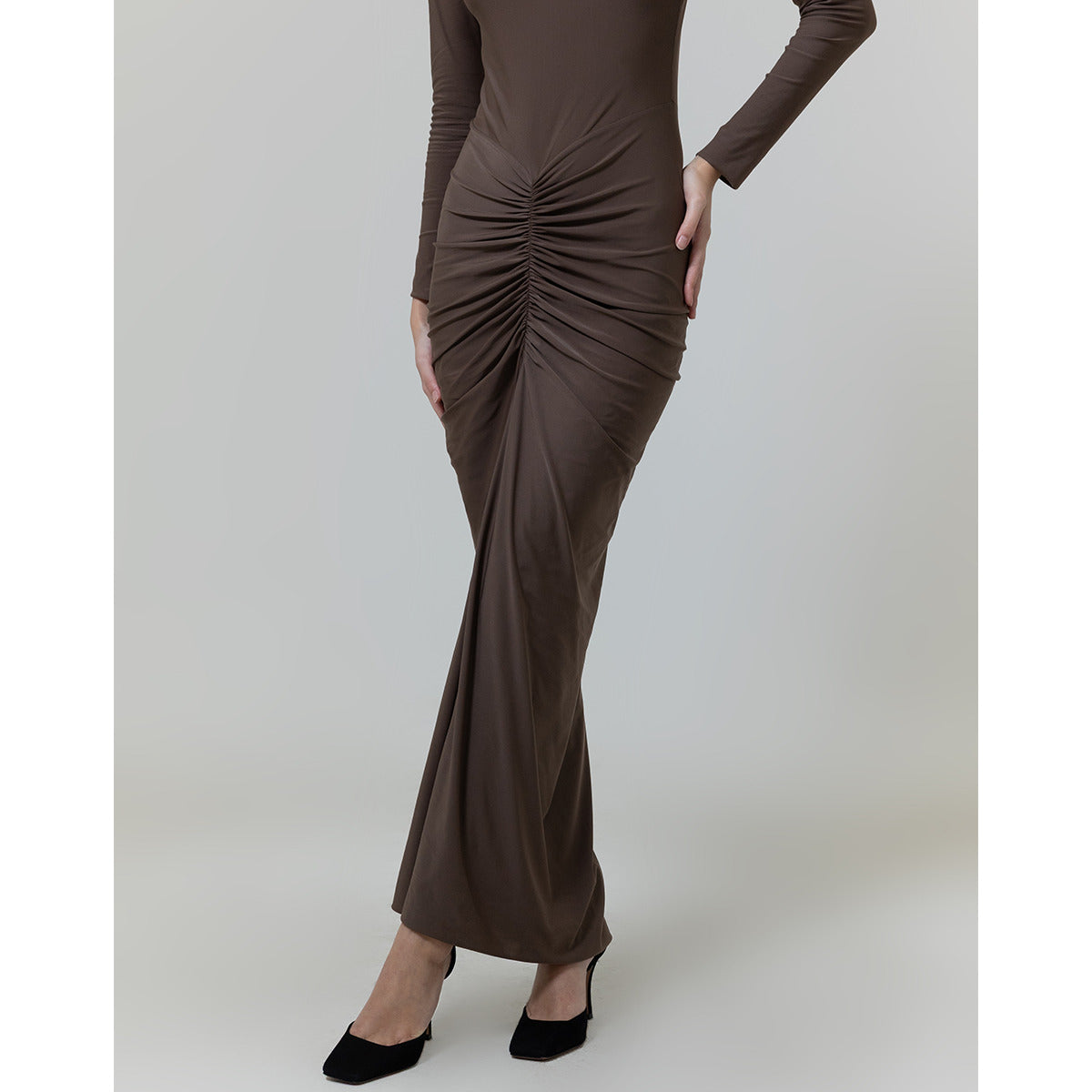 Vestido Malha Ilusia I Andrea Bogosian