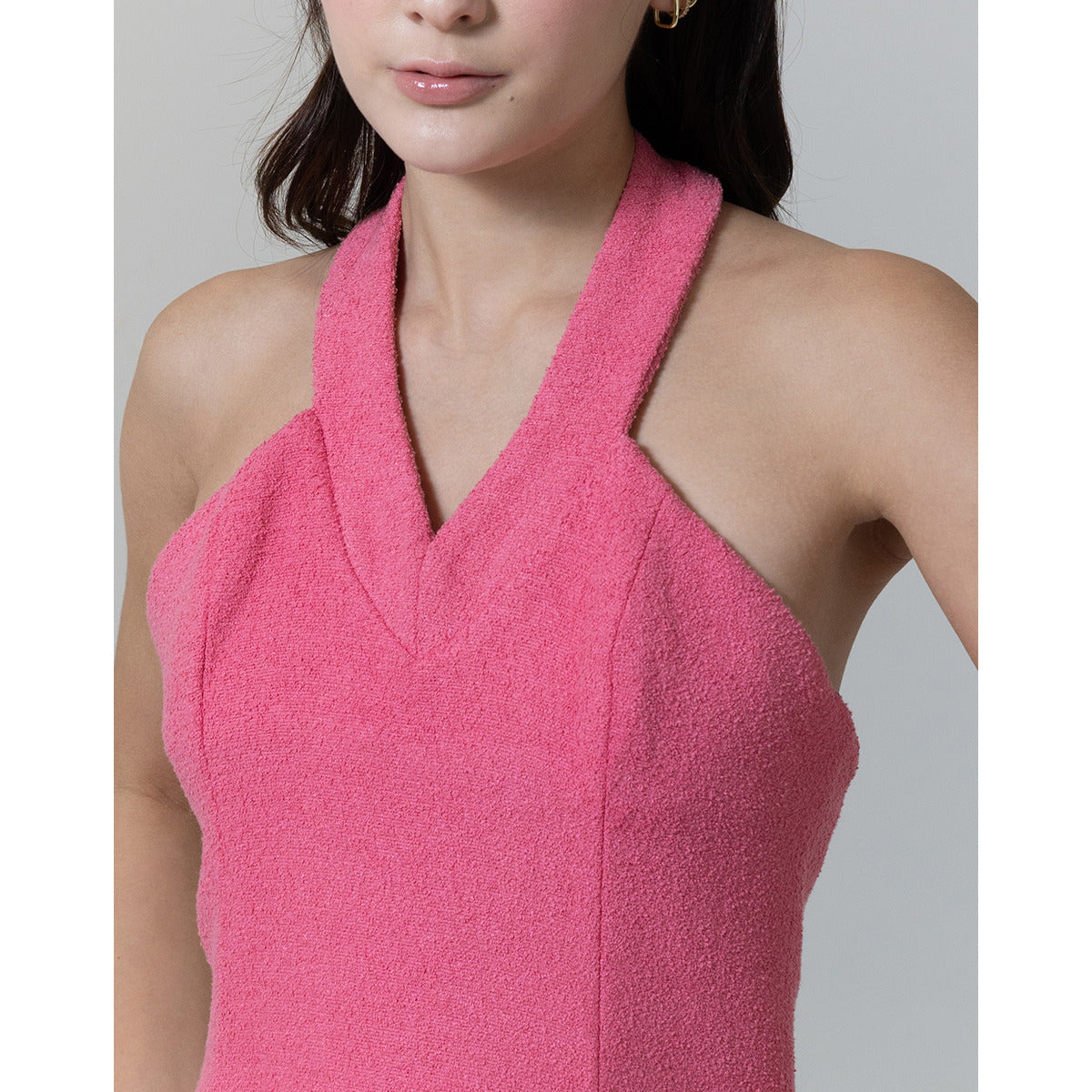 Vestido Tweed Dryelle Pink