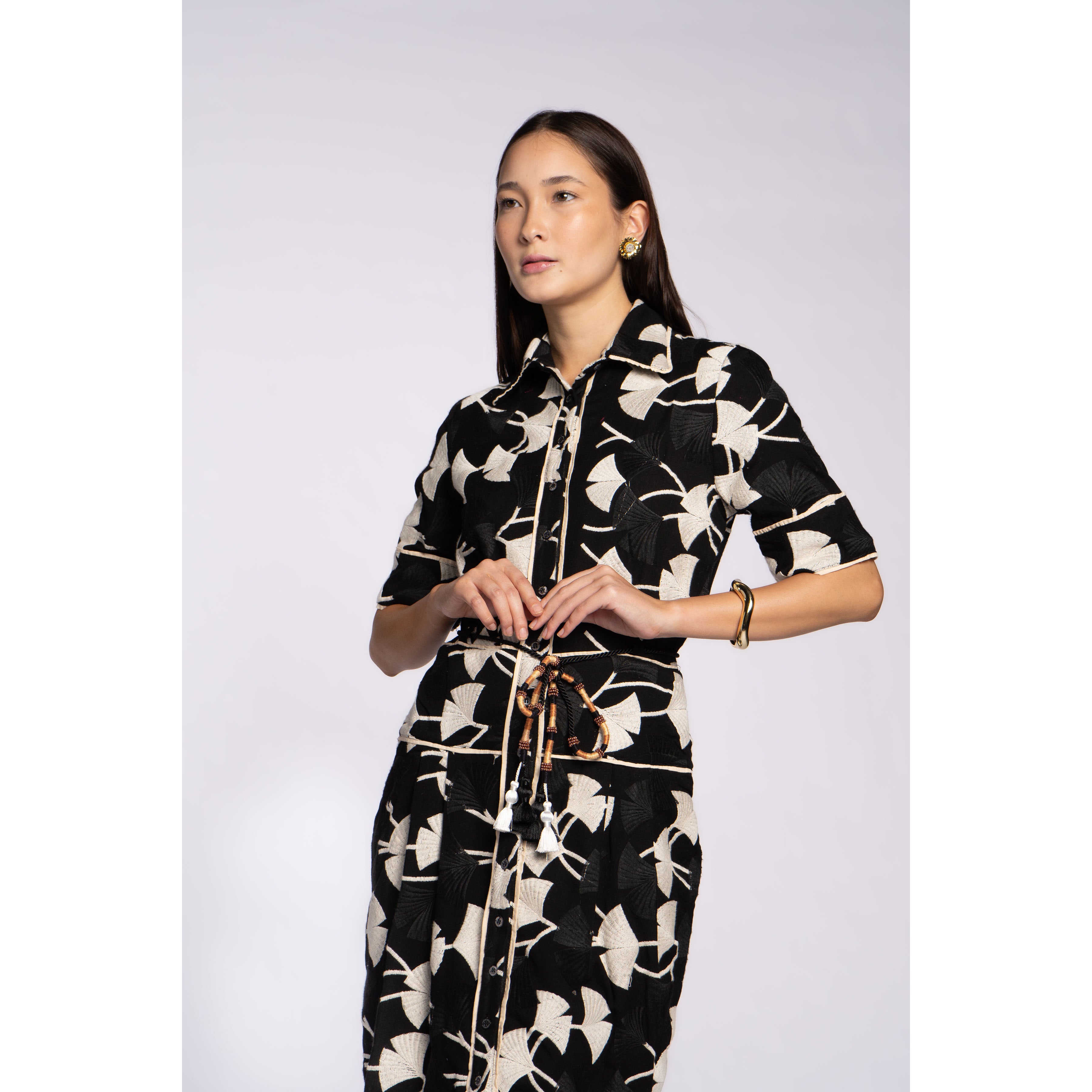 Chemise Isis Preto I Sophia Hegg