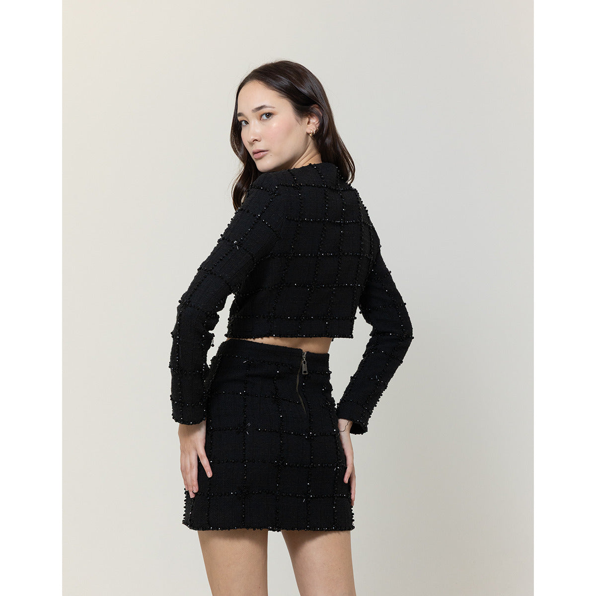 Casaco Tweed Bordado I Andrea Bogosian