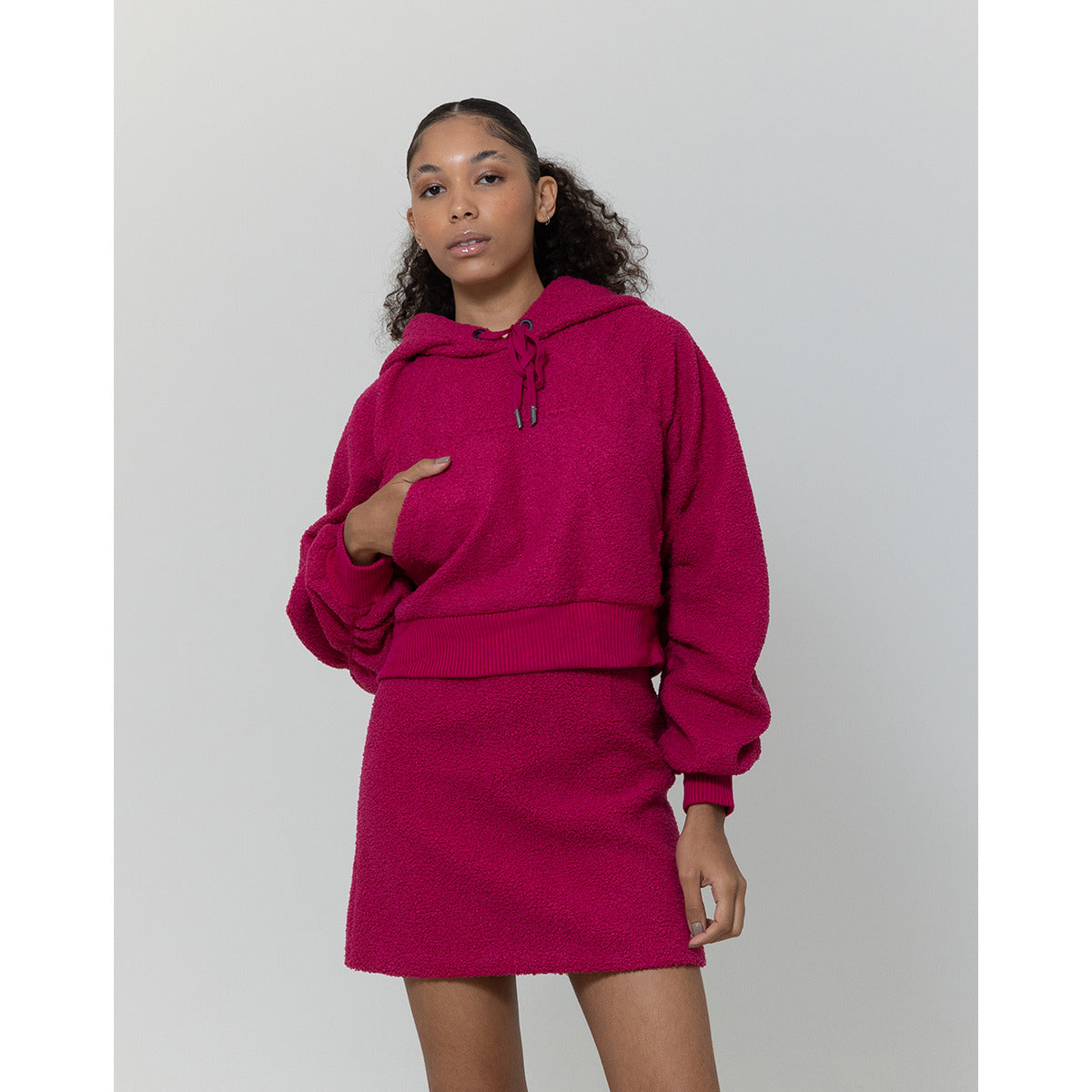 Blusa Malha Rose Lipstick I Andrea Bogosian