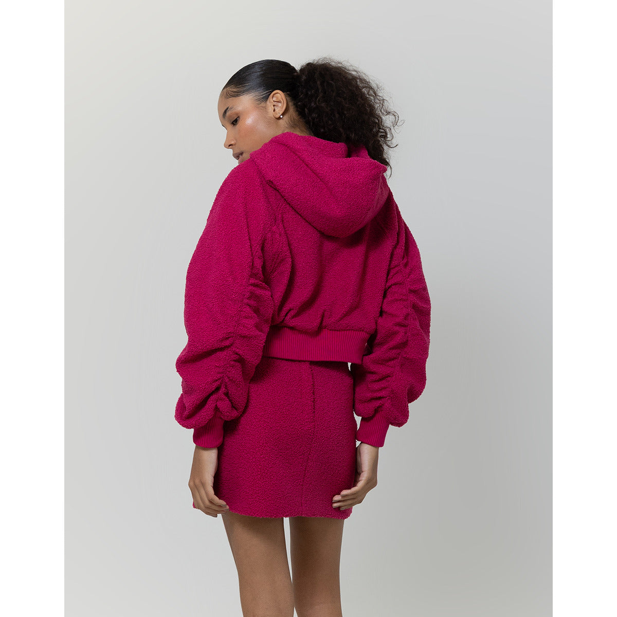 Blusa Malha Rose Lipstick I Andrea Bogosian