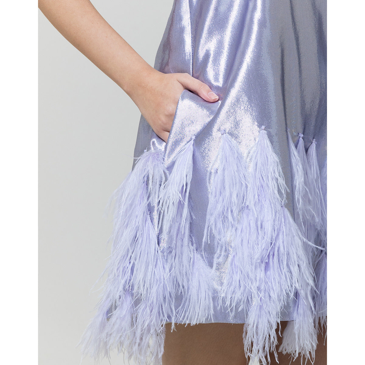 Vestido Plumas Daiane Franzoi I Elisa Lima