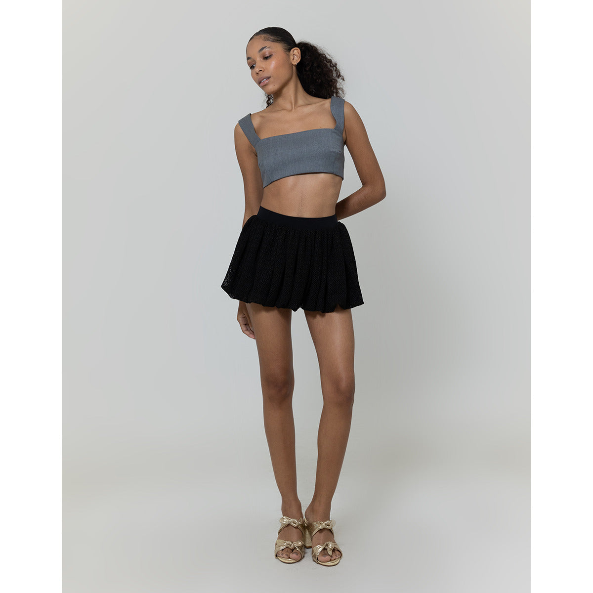 Mini Saia Tricot Balone